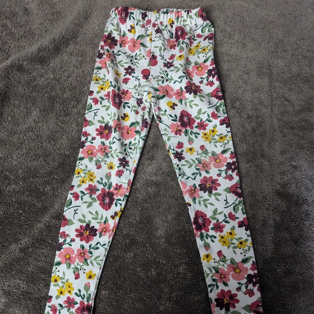 Disney Junior Minnie Floral White Pants